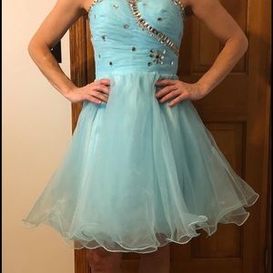Aqua Homecoming Dress for Sale up to 90% Off: Poshmark